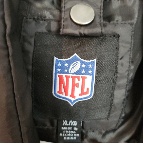 GIII Apparel Group NFL Pittsburgh Steelers Zip Puffer Vest Mens XXL EUC - Picture 10 of 15